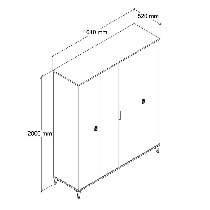 Hanah Home Neva 6401 Roble Zafiro